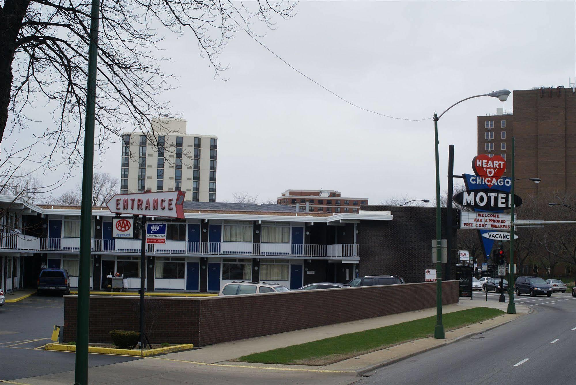 Heart O' Chicago Motel Екстериор снимка